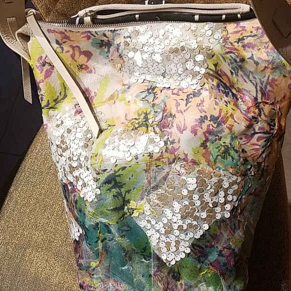 Kelsi Dagger Avery Painted Shoulder Bucket Bag - Picture 5 of 5